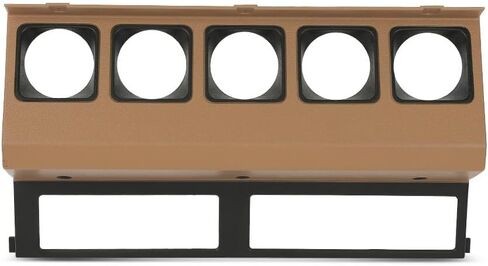 G-PLUS Radio Face Plate w/Red Trim Compatible with El Camino Monte Carlo SS 1981-1988 Radio Panel(Black) in Saudi Arabia