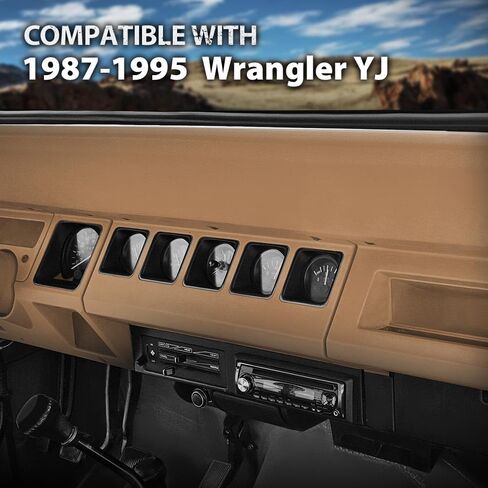 G-PLUS Radio Face Plate w/Red Trim Compatible with El Camino Monte Carlo SS 1981-1988 Radio Panel(Black) in Saudi Arabia