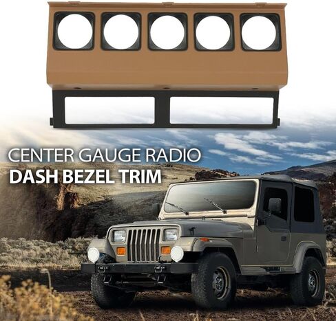 G-PLUS Radio Face Plate w/Red Trim Compatible with El Camino Monte Carlo SS 1981-1988 Radio Panel(Black) in Saudi Arabia