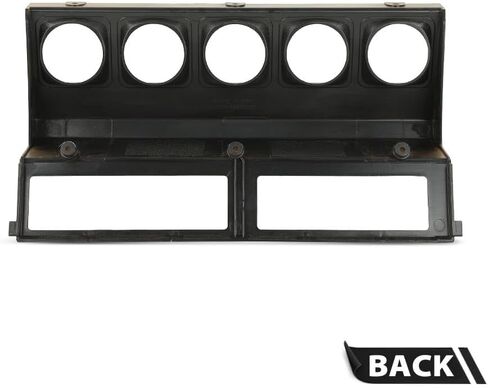 G-PLUS Radio Face Plate w/Red Trim Compatible with El Camino Monte Carlo SS 1981-1988 Radio Panel(Black) in Saudi Arabia