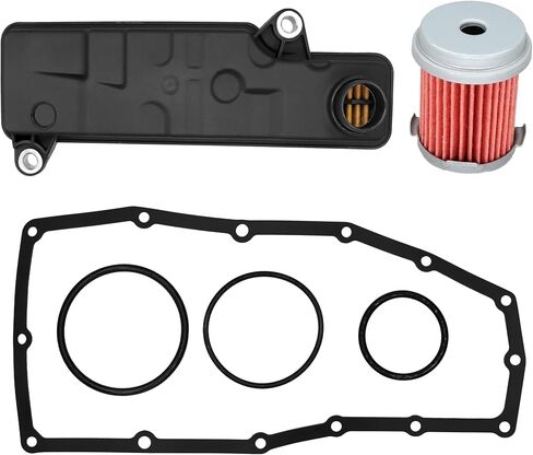 Automatic Transmission Filter Oil Pan Kit Fit for Honda CR-V Accord Civic 1.5L 2.4L 2015-2021 Transmission Oil Pan Filter with Seal Gasket Assembly Replace 25420-5LJ-003 in Saudi Arabia
