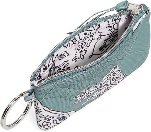 Vera Bradley Performance Twill Zip Id Case and Lanyard Combo, Botanical Beauty in Kuwait