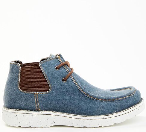 حذاء Justin الرجالي Hazer Denim كاجوال Hudson بمقدمة موك - Jm441 in Saudi Arabia