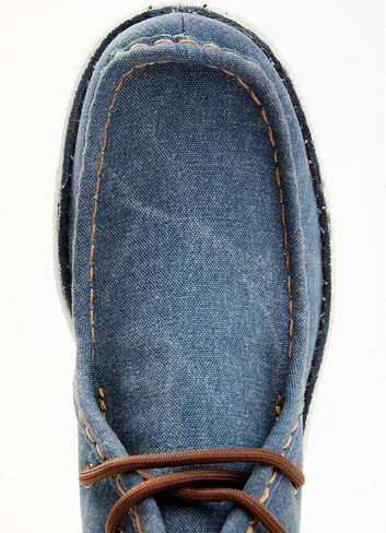 حذاء Justin الرجالي Hazer Denim كاجوال Hudson بمقدمة موك - Jm441 in Saudi Arabia