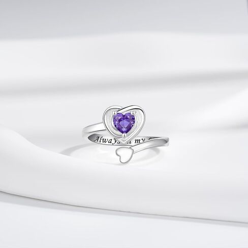 925 Sterling Silver Heart Urn Rings for Ashes for Women Adjustable Cremation Urn Ring for Ashes Keepsake Memorial Jewelry in Kuwait