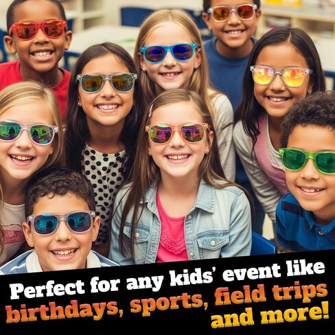 Personalized Children's Sunglasses with UV400 Protection – Custom Message Sunglasses for Birthday Parties, Field Trips, and Party Favors in Saudi Arabia