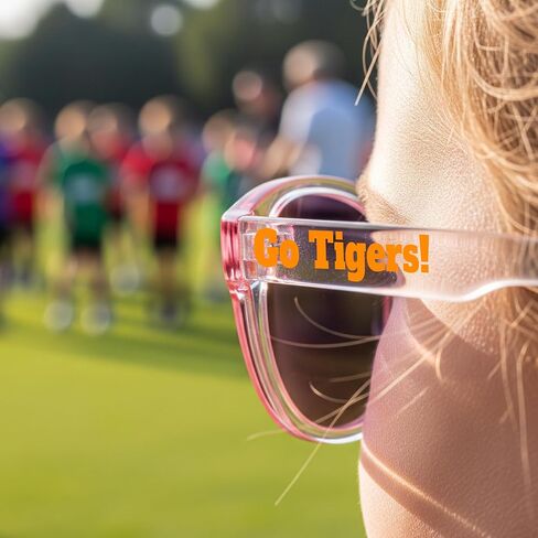 Personalized Children's Sunglasses with UV400 Protection – Custom Message Sunglasses for Birthday Parties, Field Trips, and Party Favors in Saudi Arabia