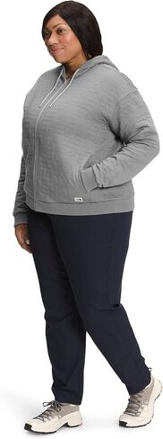 THE NORTH FACE Women's Shelbe Raschel Fleece Hooded Jacket (Standard and Plus Size), TNF Black, 3X-Large in Saudi Arabia