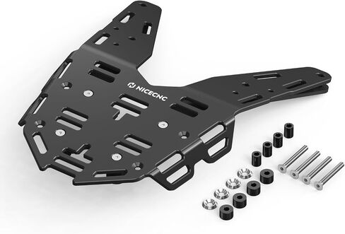 NICECNC Black Motorcycle Rear Luggage Rack Cargo Rack Luggage Shelf Compatible with 690 Enduro R 2019 2020 2021 2022 2023, Compatible with GasGas ES/SM 700 2022 2023 in Saudi Arabia