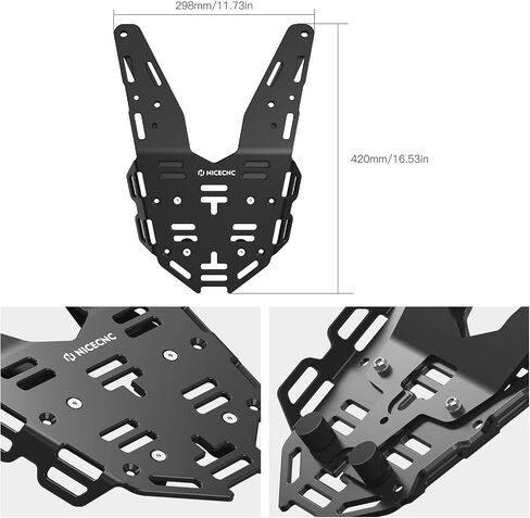 NICECNC Black Motorcycle Rear Luggage Rack Cargo Rack Luggage Shelf Compatible with 690 Enduro R 2019 2020 2021 2022 2023, Compatible with GasGas ES/SM 700 2022 2023 in Saudi Arabia