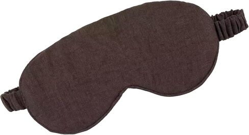 Eye mask Pure Linen Sleep Mask with Elastic Band, No Pressure On Eyes,Side Sleeper Eye Cover Organic Cotton Core Blindfold,Napping & Yoga Travel Essentials (Natural) in Saudi Arabia