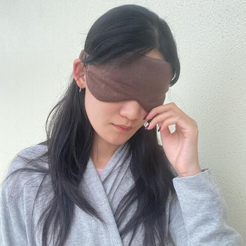 Eye mask Pure Linen Sleep Mask with Elastic Band, No Pressure On Eyes,Side Sleeper Eye Cover Organic Cotton Core Blindfold,Napping & Yoga Travel Essentials (Natural) in Saudi Arabia