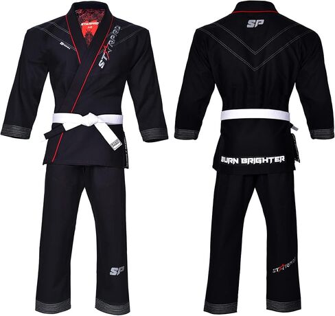 Starpro Ronin المنكمش مسبقًا Jiu Jitsu Gi، BJJ Gi للرجال العديد من المقاسات والألوان للرجال BJJ Gi، البرازيلي Jiu Jitsu Gi، Gi BJJ in Kuwait