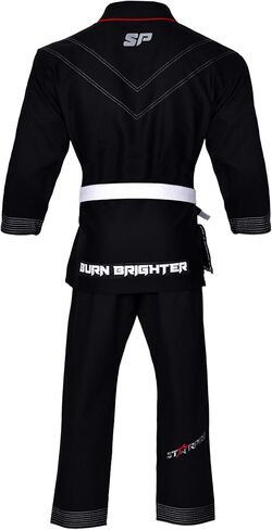 Starpro Ronin المنكمش مسبقًا Jiu Jitsu Gi، BJJ Gi للرجال العديد من المقاسات والألوان للرجال BJJ Gi، البرازيلي Jiu Jitsu Gi، Gi BJJ in Kuwait