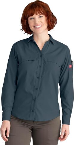 Red Kap Women's Cooling Long Sleeve Work Shirt in Kuwait