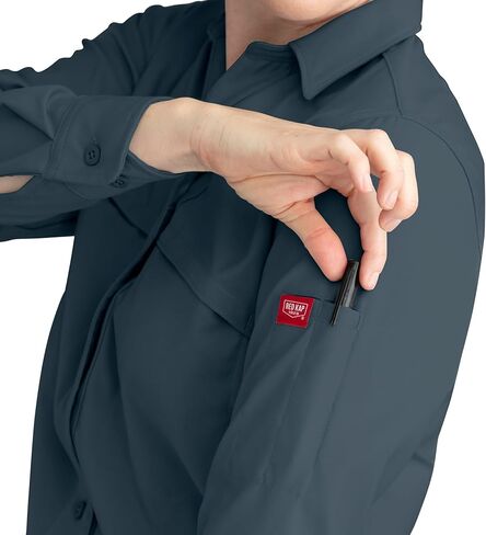 Red Kap Women's Cooling Long Sleeve Work Shirt in Kuwait