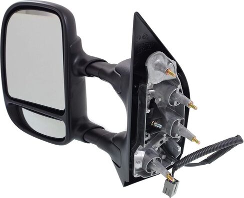 Garage-Pro Side Door Mirrors For Ford E-150 2009-2014, E-250, E-350 Super Duty 2009-2019 2021, E-450 Driver Side, Manual Folding in Saudi Arabia