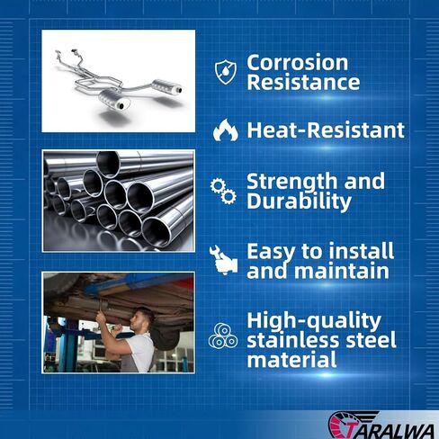 Rear Muffler fits: 2004-2009 Toyota Prius 1.5L Replacement Parts,T-TP01 in Saudi Arabia