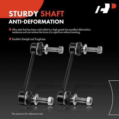A-Premium 2 x Front Sway Bar Links Stabilizer Bar Links, Compatible with Cadillac SRX 2004-2009, CTS 2008-2014, STS 2005-2011 in Saudi Arabia