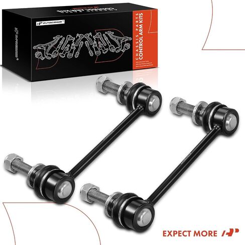 A-Premium 2 x Front Sway Bar Links Stabilizer Bar Links, Compatible with Cadillac SRX 2004-2009, CTS 2008-2014, STS 2005-2011 in Saudi Arabia