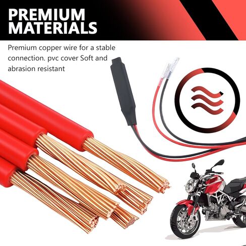 4 قطع إشارة الانعطاف LED للدراجات النارية، مقاومات الحمل العملية LED أجزاء إشارة الانعطاف لحل مشكلات إشارات الانعطاف للدراجات النارية، مصابيح LED 12 فولت 10 وات تتحول إلى مقاوم الإشارات in Kuwait