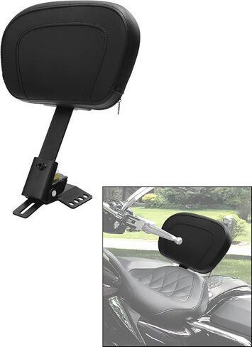 TCMT Plug-In Driver Rider Backrest Pad Fits For Harley Touring Road King Electra Glide Road Glide Street Glide 1997-2025 in Saudi Arabia