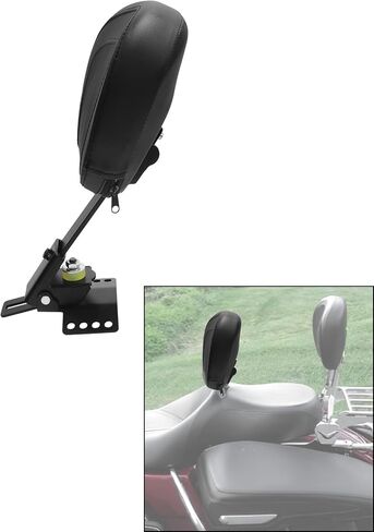 TCMT Plug-In Driver Rider Backrest Pad Fits For Harley Touring Road King Electra Glide Road Glide Street Glide 1997-2025 in Saudi Arabia