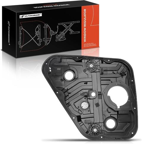 A-Premium Rear Driver Side Electric Power Window Regulator Without Motor Compatible with Hyundai Tucson 2016-2022, with Panel in Saudi Arabia