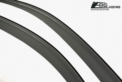 لسيارة هوندا أكورد 2Dr كوبيه 2008-2012 | أقنعة EOS على شكل قناة مدخنة ملونة JDM أقنعة فتحة التهوية الجانبية حاجبات حماية المطر in Saudi Arabia
