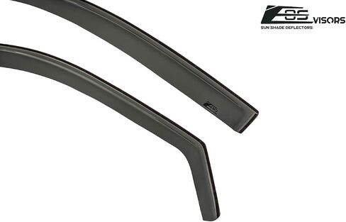 لسيارة هوندا أكورد 2Dr كوبيه 2008-2012 | أقنعة EOS على شكل قناة مدخنة ملونة JDM أقنعة فتحة التهوية الجانبية حاجبات حماية المطر in Saudi Arabia