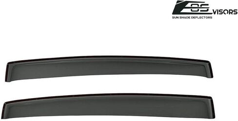 for 2004-2008 Acura TL | EOS Visors JDM in-Channel Style Smoke Tinted Side Vents Window Deflectors Rain Guard in Saudi Arabia