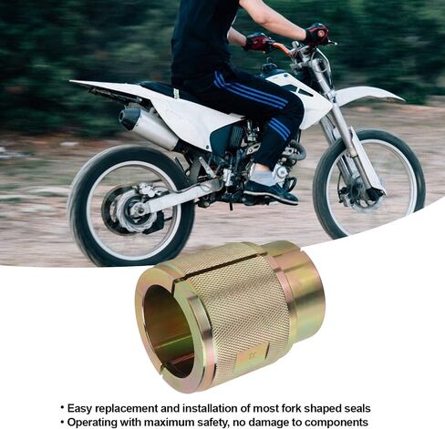 Acouto Motorcycle Fork Oil Seal Driver Tool Split Design Carbon Steel Motorcycle Inverted Fork Oil Seal Driver Tool for Replacing Installing(33mm/1.30in) in Saudi Arabia