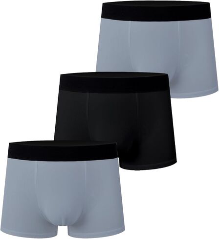 Men’s Boxer Briefs Soft Comfortable Underwear 3pack in Saudi Arabia