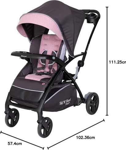 Baby Trend Sit N Stand® 5-in-1 Shopper Travel System with Ally 35 Infant Car Seat, Spectra in Kuwait