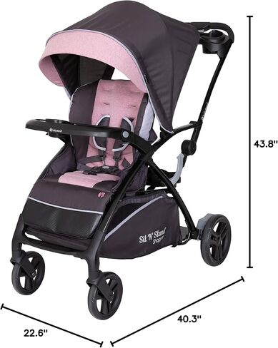 Baby Trend Sit N Stand® 5-in-1 Shopper Travel System with Ally 35 Infant Car Seat, Spectra in Kuwait