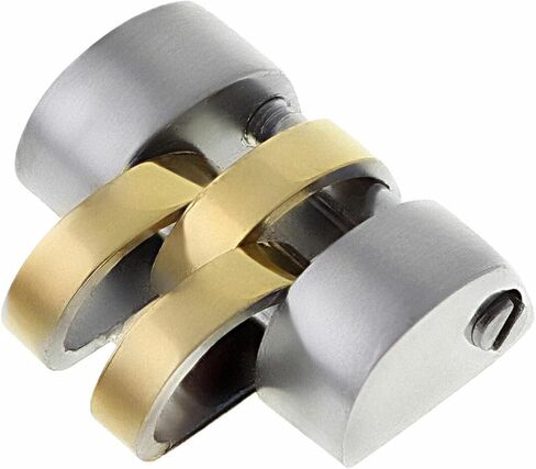 10MM LINKS FOR JUBILEE WATCH BAND LADY COMPATIBLE WITH ROLEX 6517,6917 6919 TWO TONE PLATED in Saudi Arabia