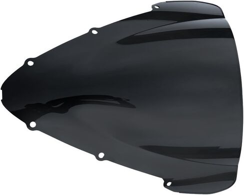 XMT-MOTO الزجاج الأمامي يناسب CBR600 F4I 2001 2002 2003 2004 2005 2006 2007 2008، أسود in Saudi Arabia