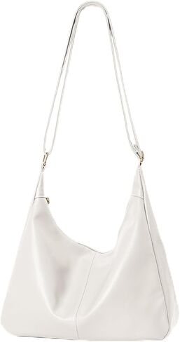 Badiya Hobo Bags for Women Tote Handbags Pu Leather Ultra Soft Slouchy Tote Purses Foldable Crossbody Bag in Kuwait