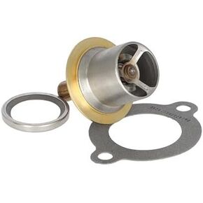 All States Thermostat Kit - 180° F fits International D312 D360 D414 D436 DT414 DT436 DT466 fits Case IH 1640 1660 1670 1680 1801192C91 684739C1 1801191 in Kuwait
