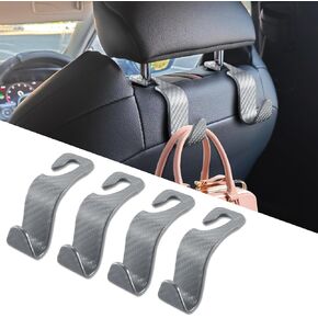 Car Seat Headrest Hook, Headrest Hook for Car, Purse Holder Hook for Car Organizers and Storage, Car Organization Accessories Car Purse Hook Universal for Purse Coats Bags Handbag (Orange) in Kuwait