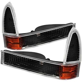 Carpartsinnovate Fits 99-04 Ford F250 F350 F450 F550 00-04 Excursion Smoke Corner Lights Turn Signal Lamps Left+Right Pair in Kuwait