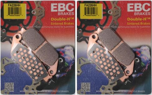 EBC Double-H Sintered Metal Brake Pads FA226HH (2 Packs - Enough 2 Rotors) in Saudi Arabia