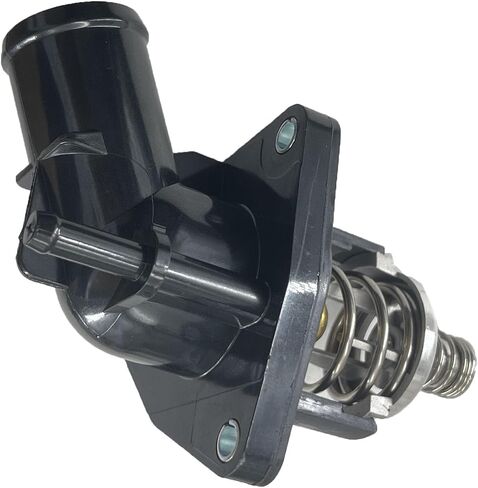 DEVMO Engine Coolant Thermostat and Housing Assembly - 8Cyl, 4.3L 5.3 6.2L - Compatible with Silverado 1500, Suburban, Tahoe, Sierra, Yukon XL, Escalade Corvette 12674639 in Saudi Arabia
