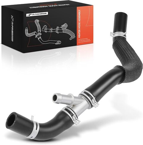 A-Premium HVAC Heater Hose Pipe Line Assembly W/Clamps, Protective Sleeve Attached Compatible with Ford E-350 Super Duty 2004, E-350 Club Wagon 2004, E-450 Super Duty 2004, Excursion 2003-2005, 6.0L in Saudi Arabia