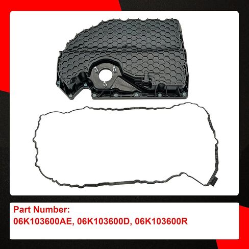 Lower Engine Oil Pan & Gasket Kit Compatible with Audi A3 2015-2019 S3 2015-2019 TT 2016-2017 Volkswagen Golf 2015-2018 GTI 2015-2017 1.8L 2.0L Turbo Replace 06K103600AE in Saudi Arabia