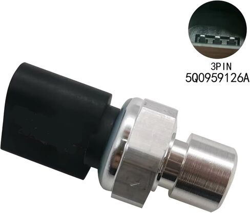 A/C Pressures Sensor Compatible with for Teramont for Polo for Bora A/C Air Conditional Pressure Sensor Switch A/C Pressure Sensor Transducer Switch 5Q0959126A in Saudi Arabia