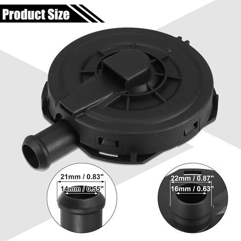 X AUTOHAUX 077103245B PVC Engine Crankcase Vent Valve for Audi A6 A8 S4 S8 2000-2009 for Volkswagen Passat Touareg 2002-2007 in Saudi Arabia