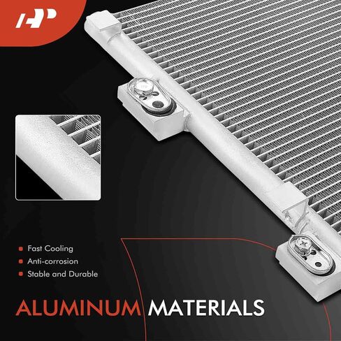 A-Premium Air Conditioning A/C Condenser Compatible with Ford Bronco Sport 2021 2022 2023, Replace# LX6Z19712M, LX6Z19712L in Saudi Arabia