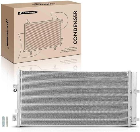 A-Premium Air Conditioning A/C Condenser Compatible with Ford Bronco Sport 2021 2022 2023, Replace# LX6Z19712M, LX6Z19712L in Saudi Arabia