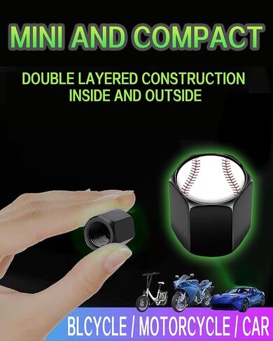 Metal Tire Valve Stem Caps 4 Pack,Car Wheel Stem Caps, Aluminum Universal Air Valve Covers for Cars, Trucks, SUVs, Bikes, Motorcycles, Bicycles(Watercolor Green Flower) in Kuwait